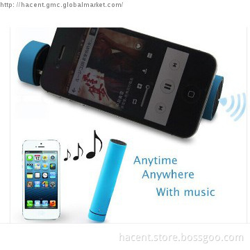 4000mah power bank with mini bluetooth speaker
